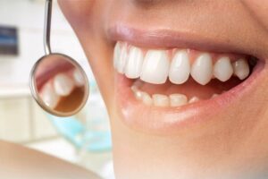 Happy patient after root canal appointment